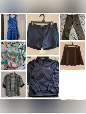 💙2/$8💙 Puma, Nevada, H&M And More Girls Clothing Bundle